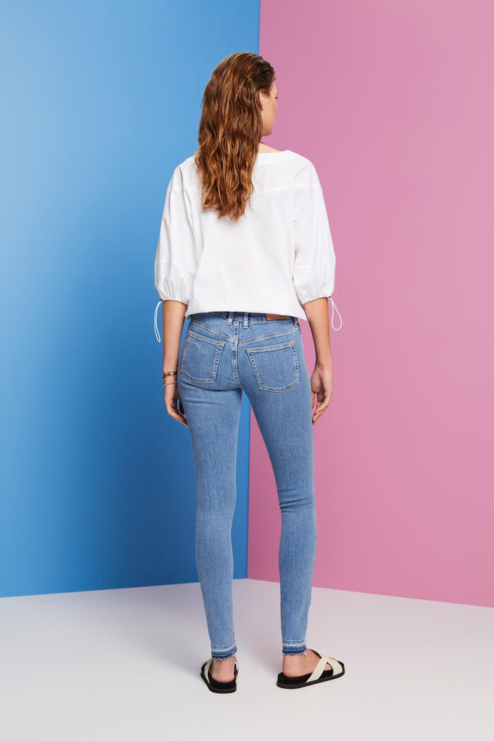 Jeans aus Baumwoll-Mix mit Stretchkomfort, BLUE LIGHT WASHED, detail image number 3