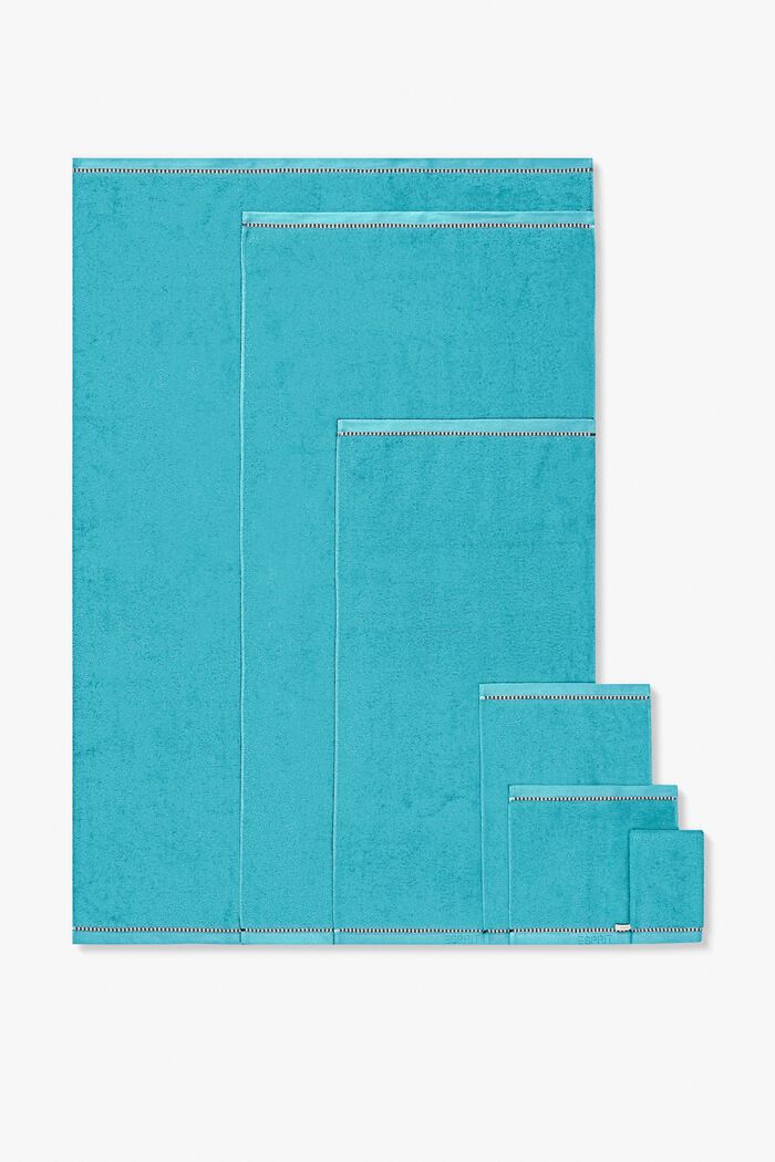 Mit TENCEL™: Handtuch-Serie aus Frottee, TURQUOISE, detail image number 3
