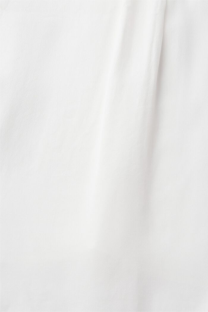 Bluse mit V-Neck, LENZING™ ECOVERO™, OFF WHITE, detail image number 5