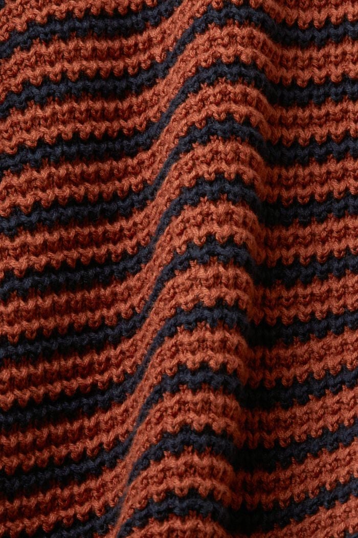 Pullover aus Strukturstrick, NAVY BLUE, detail image number 5