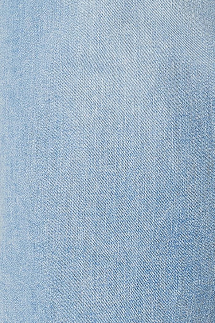 Jeans-Bermuda mit Überbauchbund, BLUE LIGHT WASHED, detail image number 2
