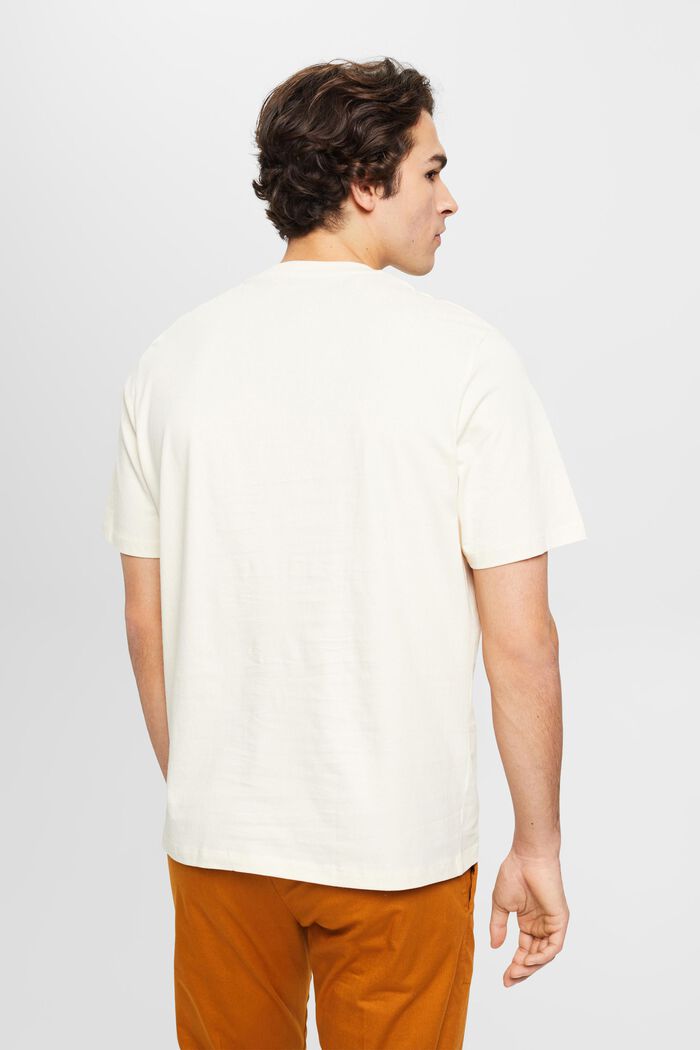 Locker geschnittenes Baumwoll-T-Shirt mit Print, ICE, detail image number 3