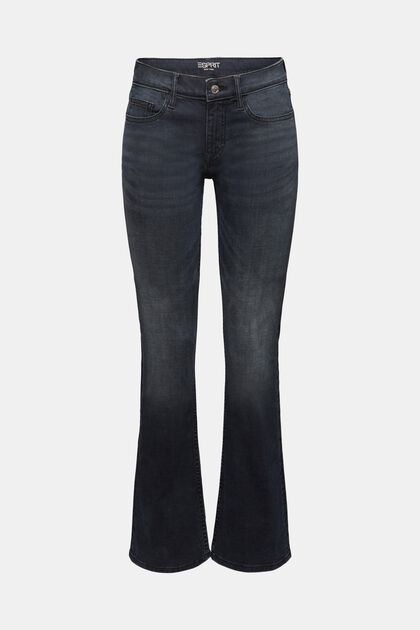 Bootcut-Jeans mit mittelhohem Bund