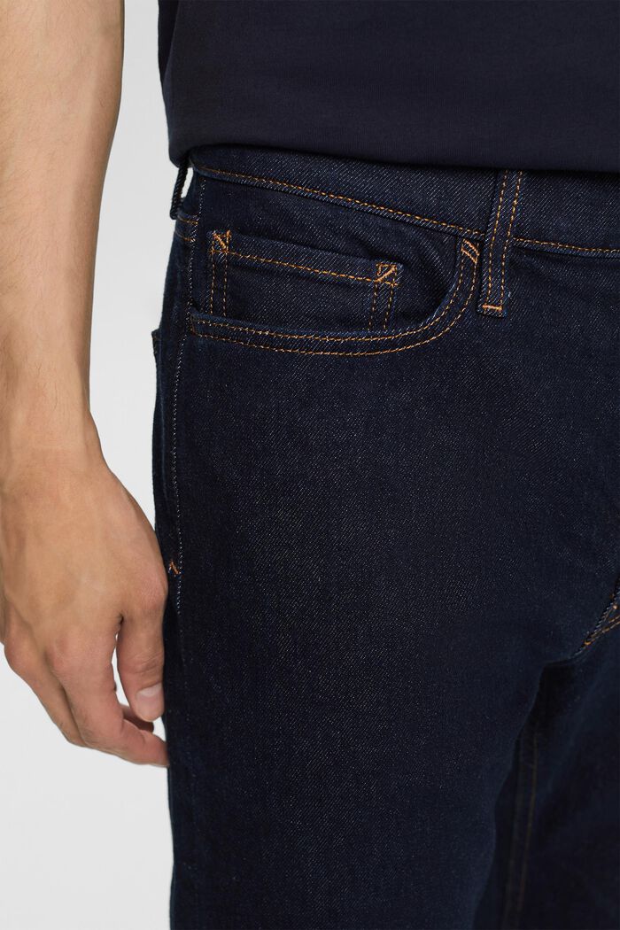 Jeans mit schmal zulaufendem Bein, BLUE RINSE, detail image number 2