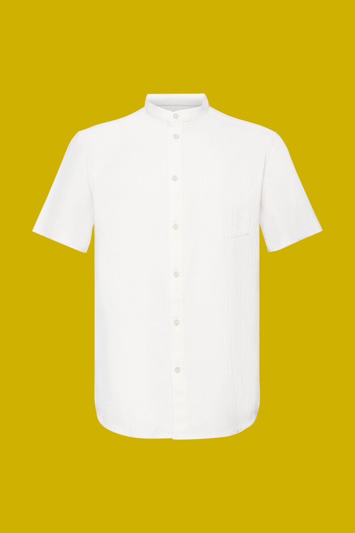 Kurzarm-Hemd aus 100% Baumwolle, ICE, detail image number 5