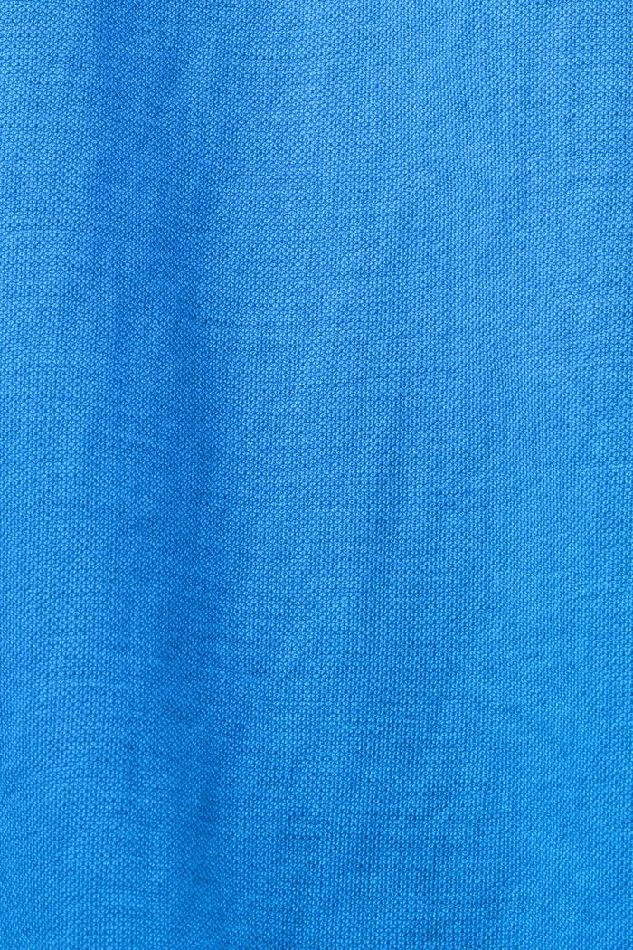 Ärmellose Bluse, BRIGHT BLUE, detail image number 5