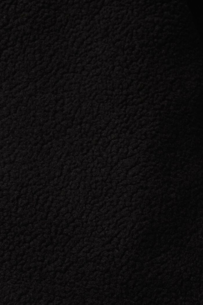 Jacke aus Materialmix, BLACK, detail image number 4