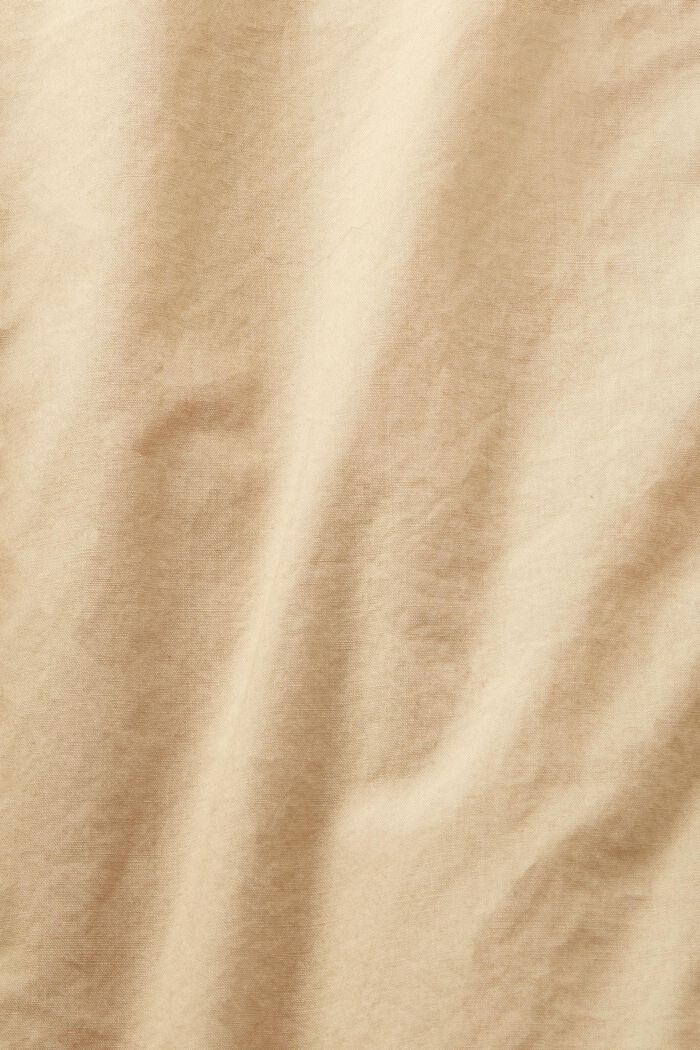 Button-Down-Hemd aus Baumwolle, SAND, detail image number 5