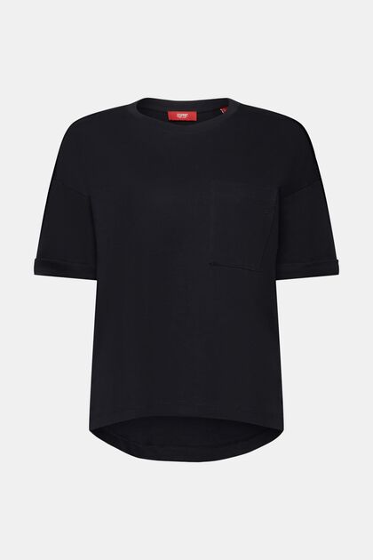 T-Shirt mit Rundhalsausschnitt, 100 % Baumwolle
