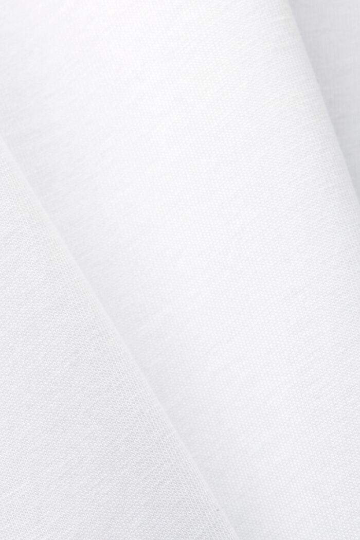 Poloshirt aus Jersey, 100 % Baumwolle, WHITE, detail image number 5