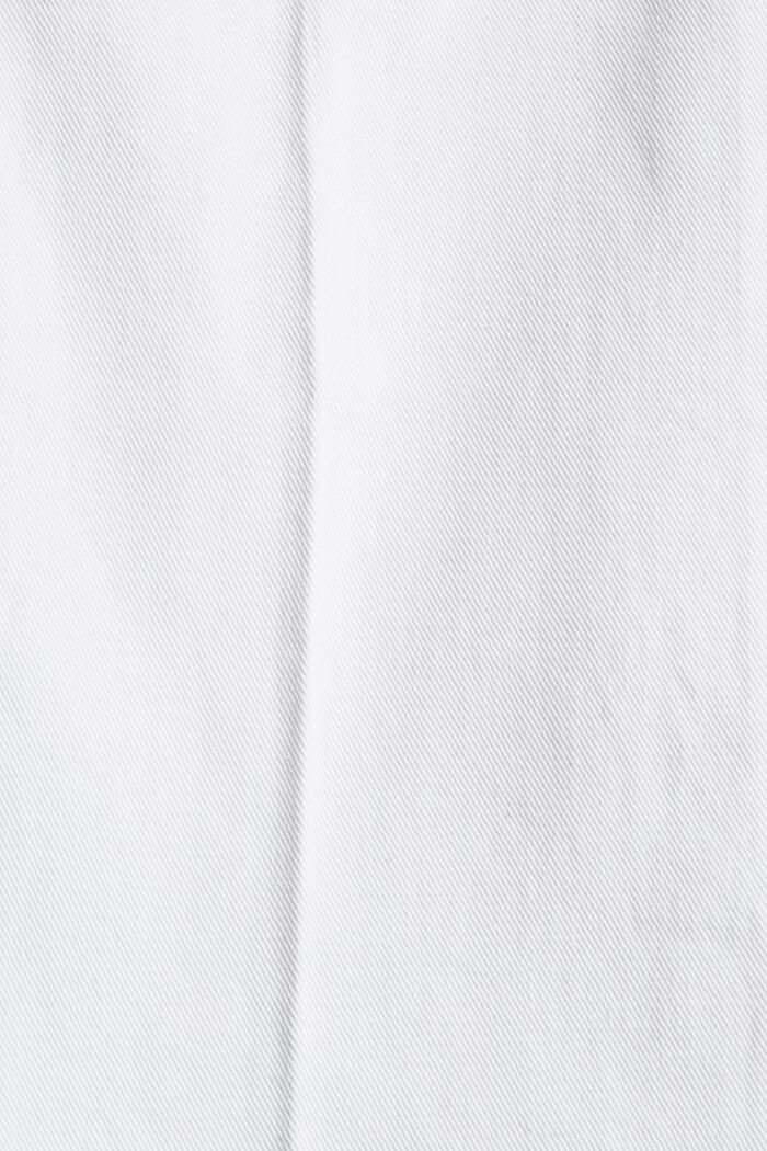 Schlaghose mit aufgesetzten Taschen, WHITE, detail image number 4