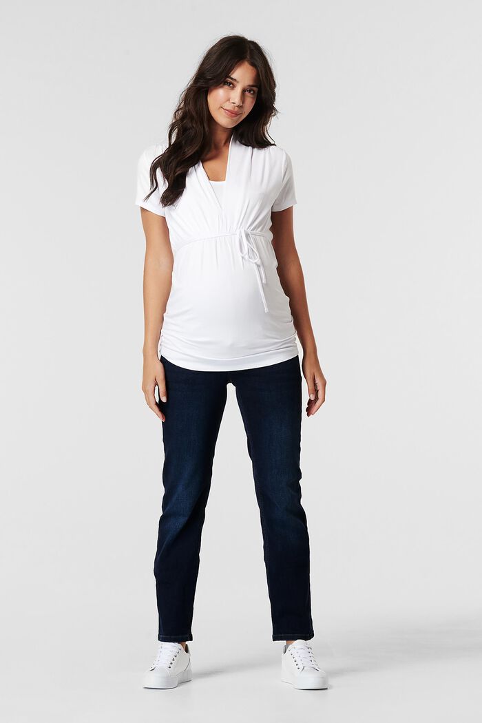 T-Shirt mit Stillfunktion, LENZING™ ECOVERO™, WHITE, detail image number 0