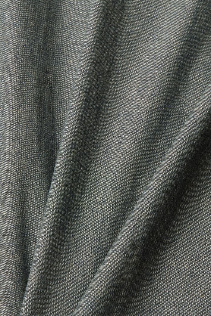 Farbiges Oversize-Denimhemd, GREEN, detail image number 4