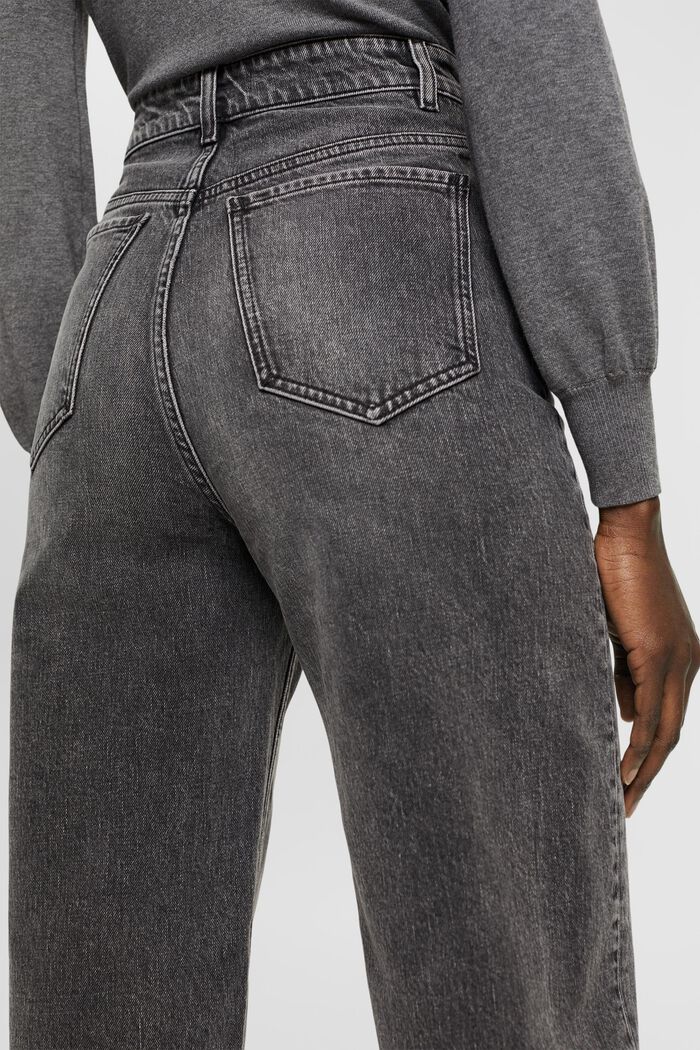 Jeans im Banana Fit mit asymmetrischem Bund, BLACK MEDIUM WASHED, detail image number 2