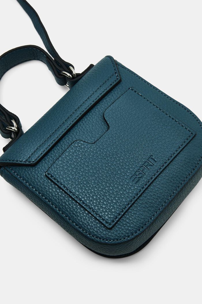 Mini-Schultertasche, PETROL BLUE, detail image number 1