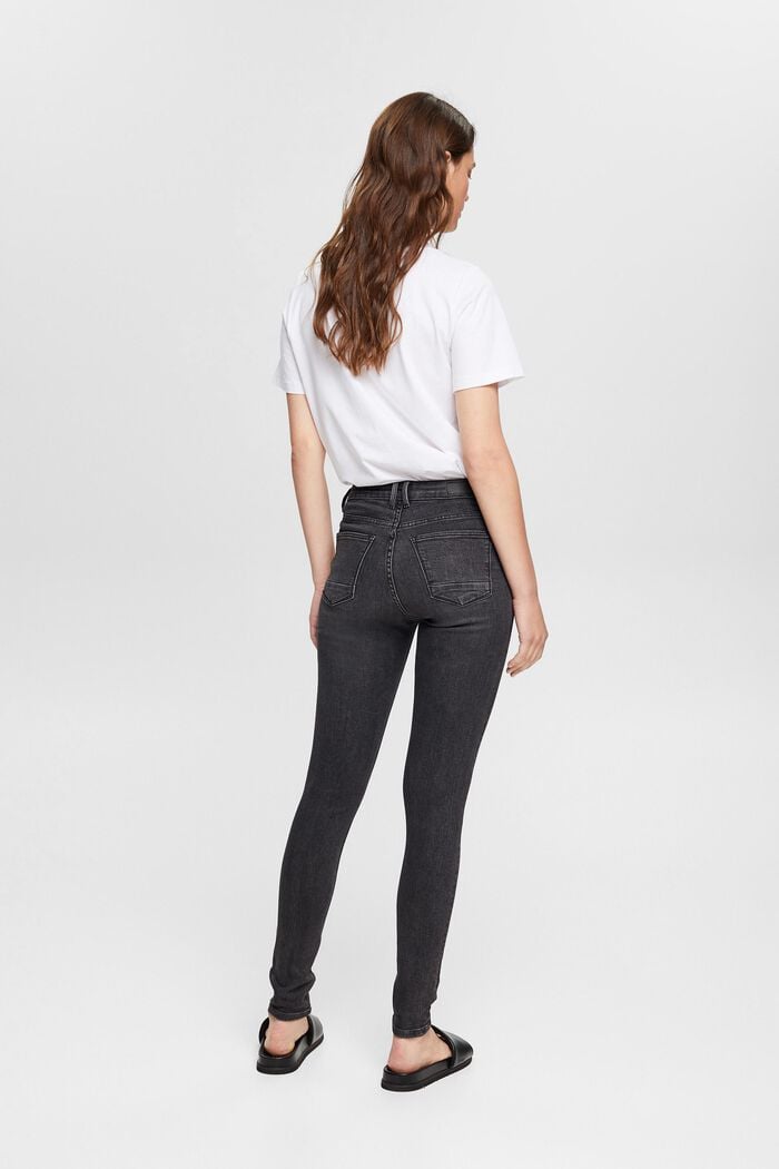 Jeans mit Stretchkomfort, GREY DARK WASHED, detail image number 3