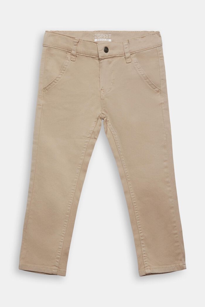 Pants woven, BEIGE, detail image number 0