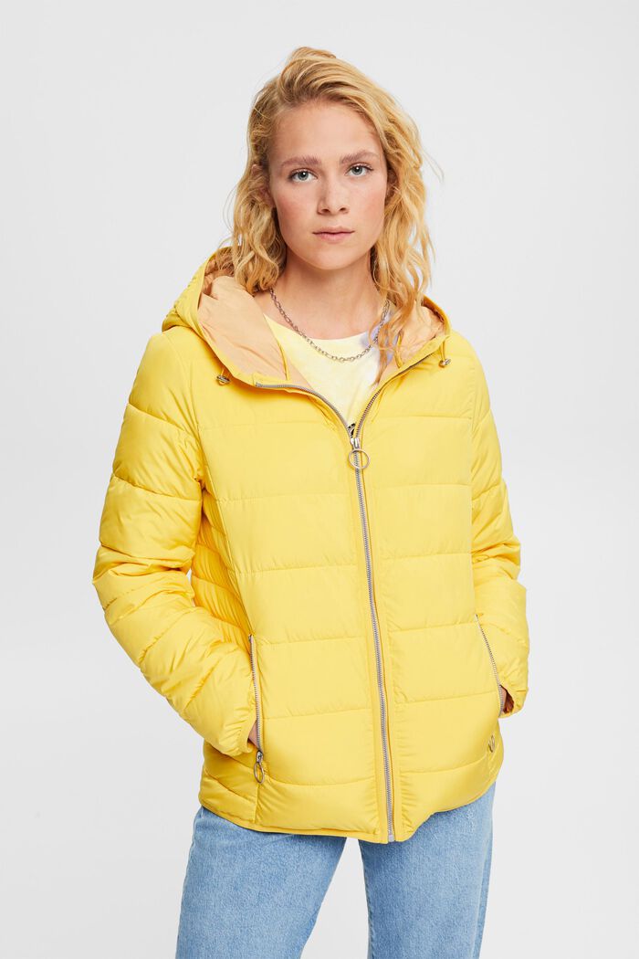 Steppjacke, YELLOW, detail image number 0