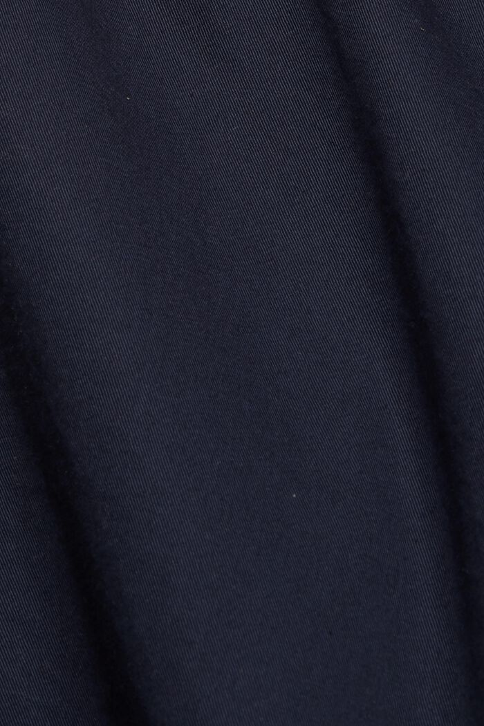 Rippstrick-Pullover aus 100% Baumwolle, NAVY, detail image number 4