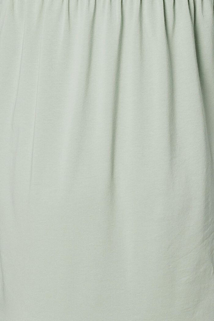 Volant-Kleid mit Stillfunktion, Organic Cotton, GREY MOSS, detail image number 5