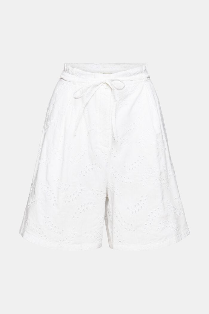 Shorts woven, WHITE, detail image number 3