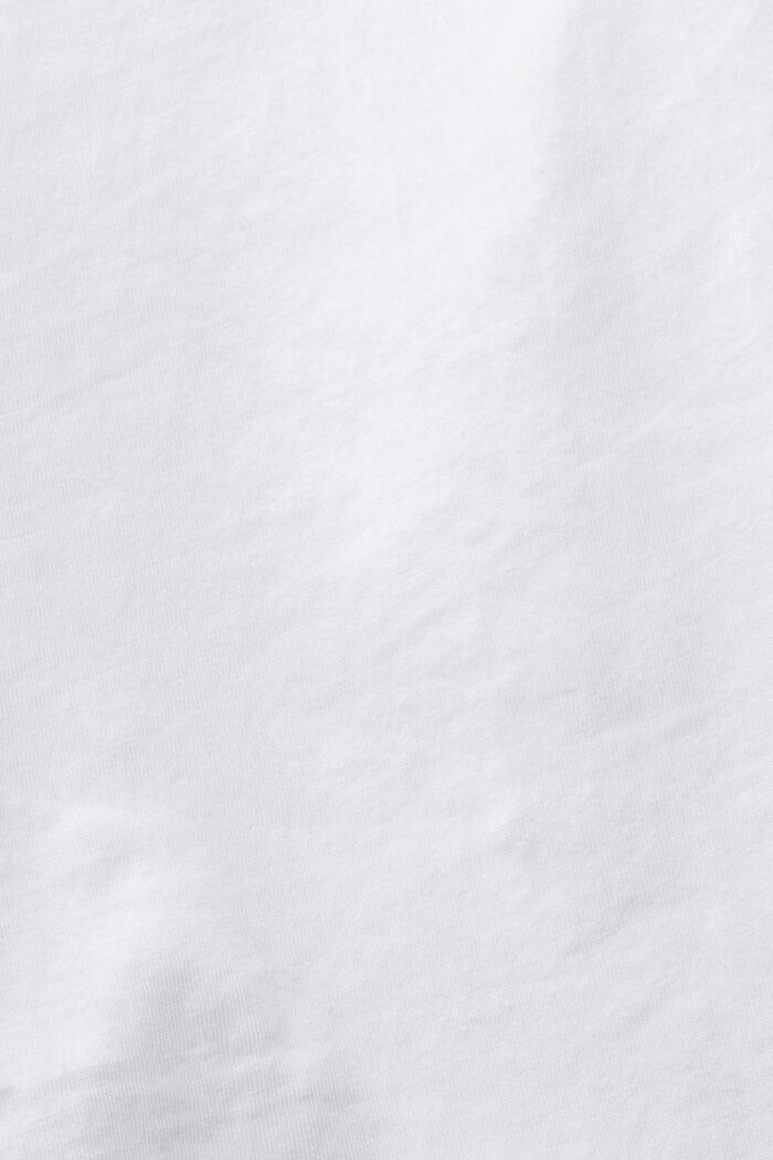 T-Shirt mit Herz-Print, WHITE, detail image number 5