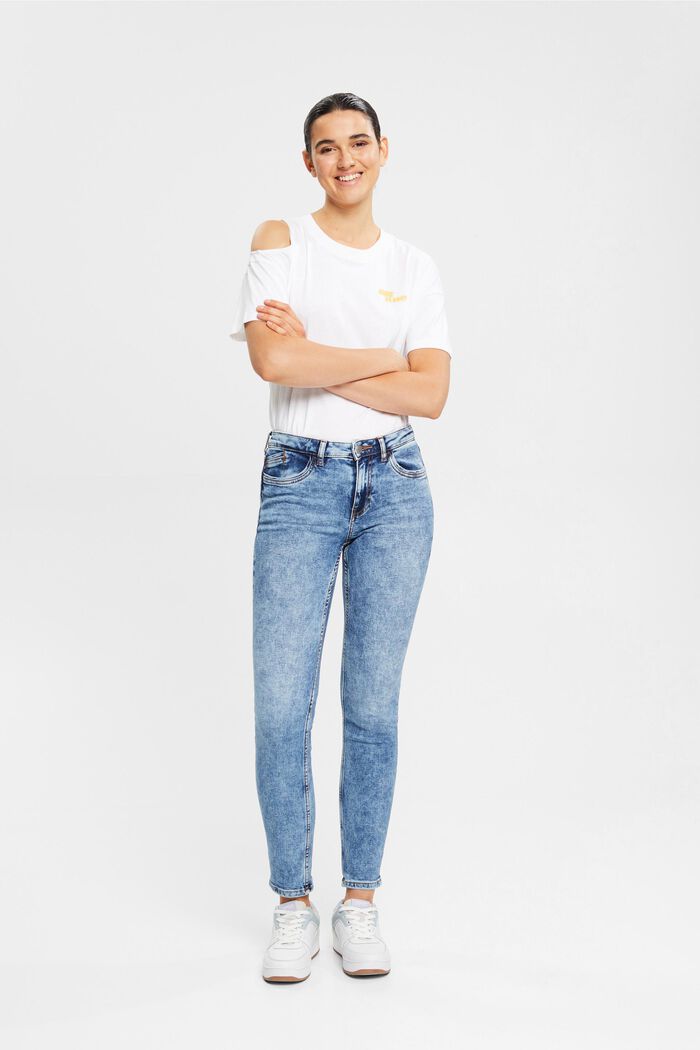 Elastische Slim-Fit Jeans, BLUE MEDIUM WASHED, detail image number 2