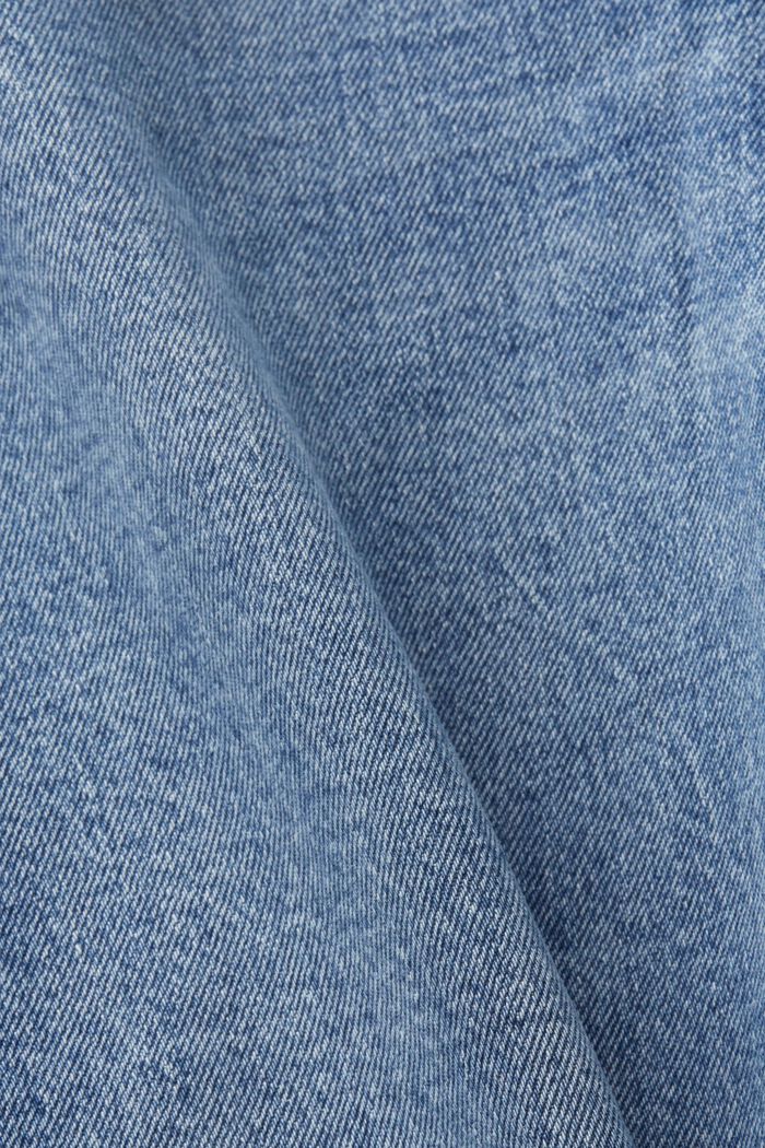 Retro-Classic-Jeans mit mittlerer Bundhöhe, BLUE LIGHT WASHED, detail image number 5
