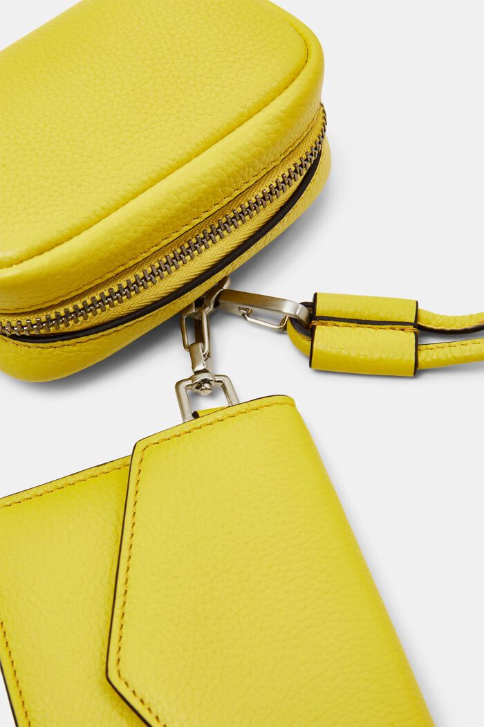 Mini-Beuteltasche, YELLOW, detail image number 1