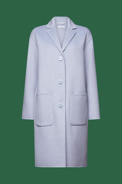 Mantel aus Wollmix