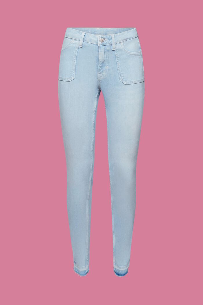 Jeans aus Baumwoll-Mix mit Stretchkomfort, BLUE BLEACHED, detail image number 6