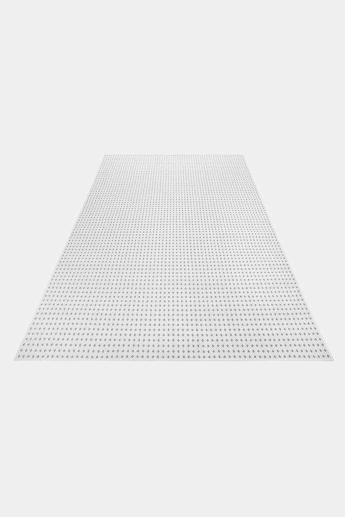 Kurzflor-Teppich für Indoor und Outdoor, WHITE, detail image number 4