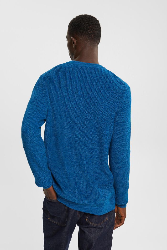 Pullover mit Zopfstrick, PETROL BLUE, detail image number 3