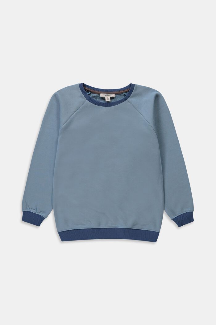 Sweatshirt aus 100% Baumwolle, LIGHT BLUE, detail image number 0