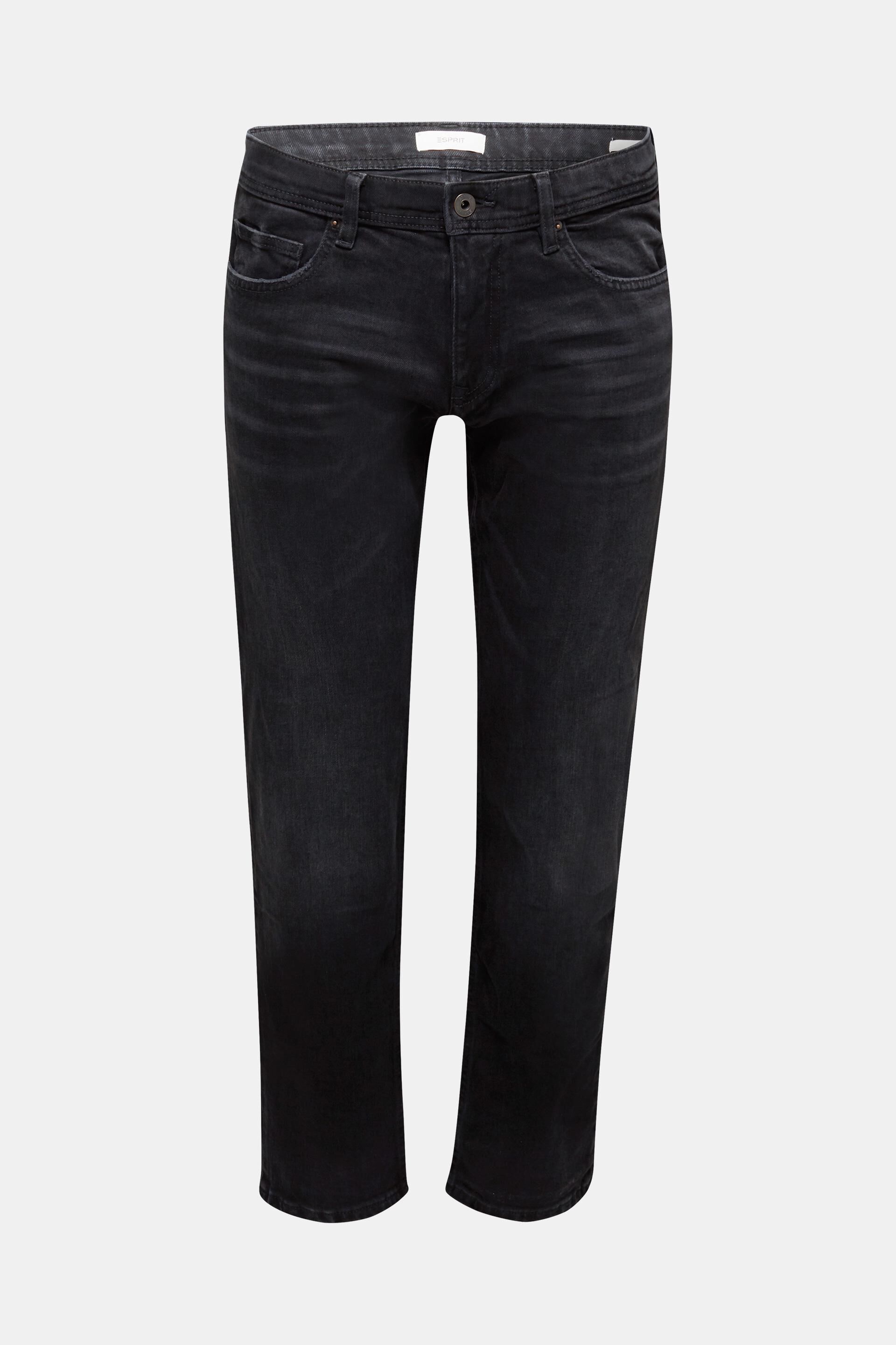 Dolce & Gabbana Baumwolle Baumwolle hemd in Schwarz für Herren Herren Bekleidung Jeans Jeans mit Gerader Passform 