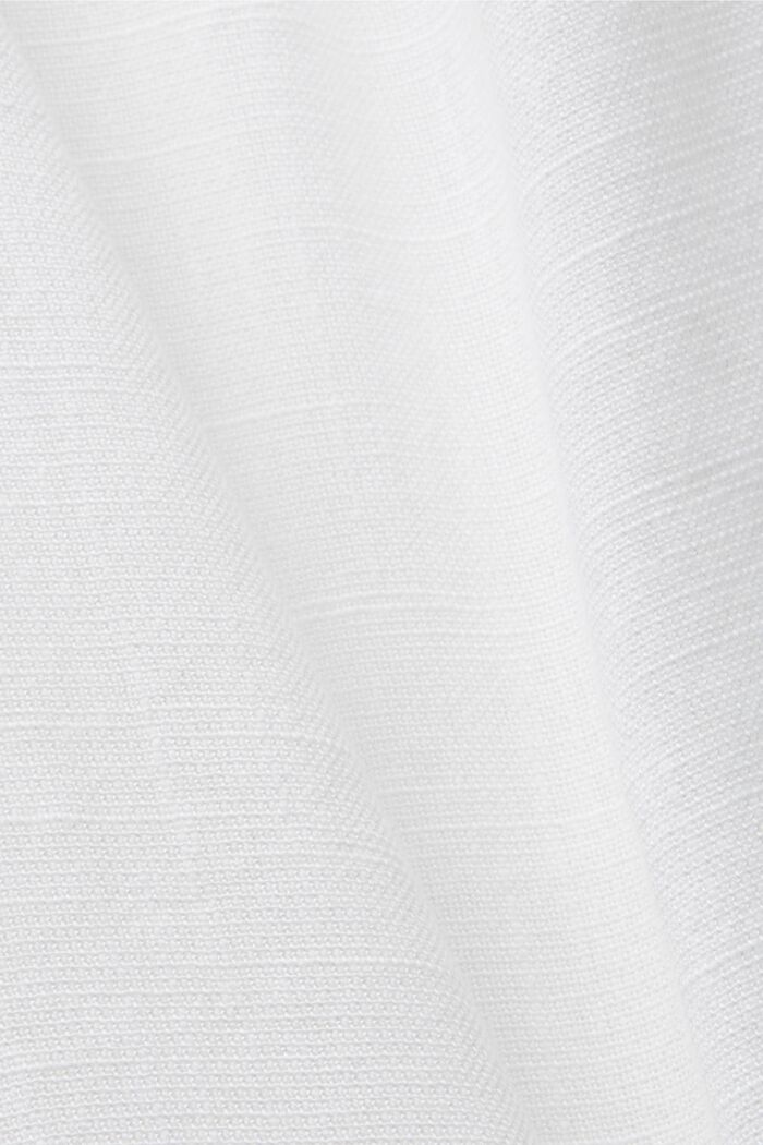 Ärmellose Bluse, WHITE, detail image number 4