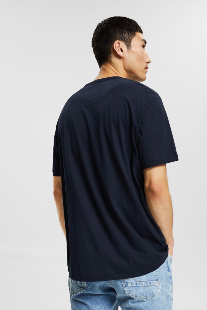 Mit TENCEL™: Oversize T-Shirt, NAVY, detail image number 3