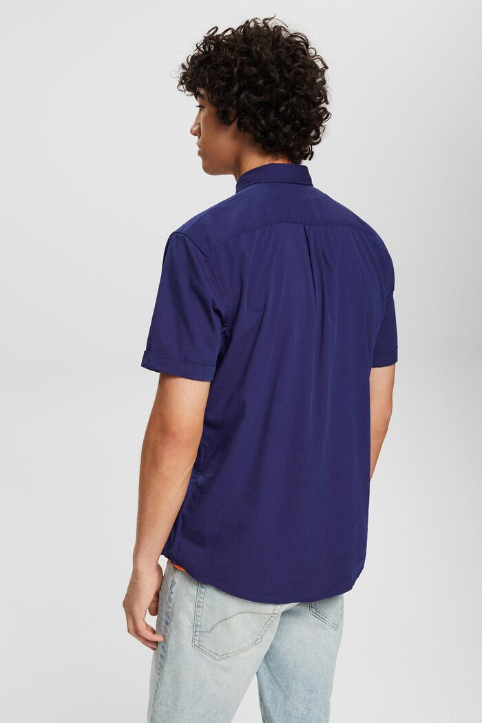 Kurzärmeliges Hemd, DARK BLUE, detail image number 4