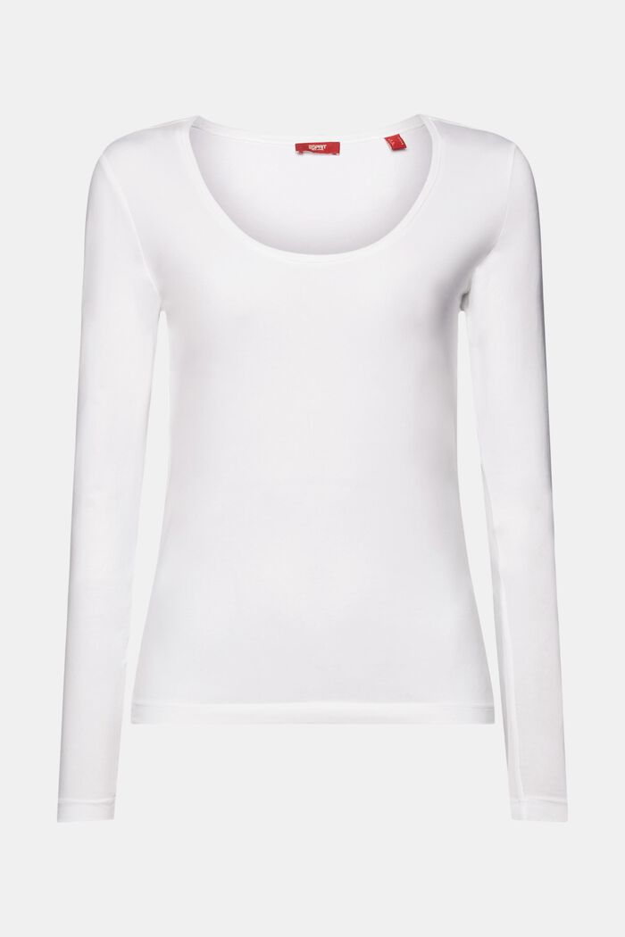 Jersey-Longsleeve, WHITE, detail image number 7