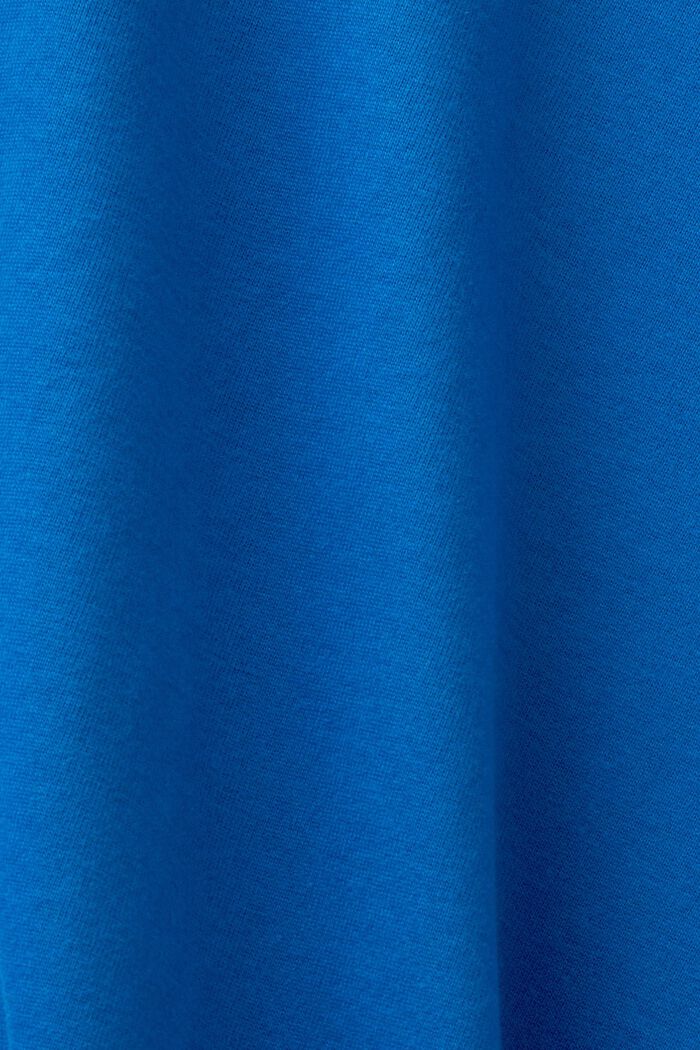 Baumwoll-Longsleeve mit Rollkragen, BRIGHT BLUE, detail image number 5