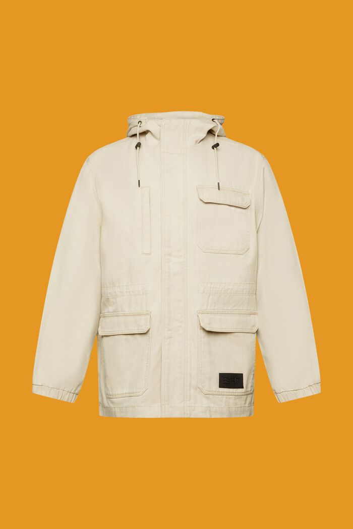 Field-Jacke aus robuster Baumwolle, SAND, detail image number 6