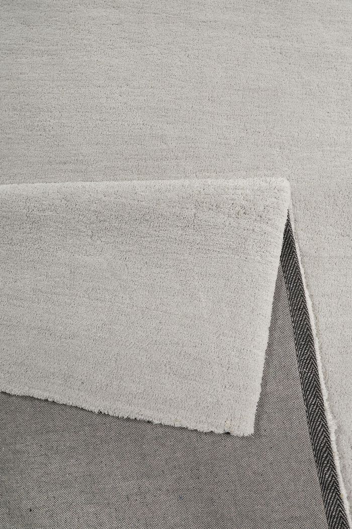 Hochflor-Teppich in vielen Trendfarben, CEMENT GREY, detail image number 2