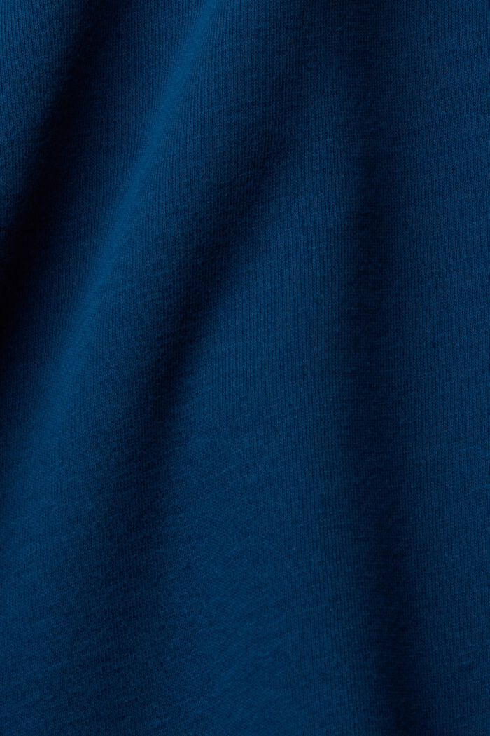 Troyer-Sweatshirt, PETROL BLUE, detail image number 5