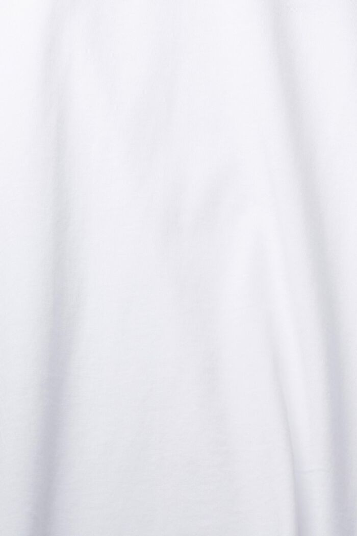 Jersey T-Shirt, 100% Baumwolle, WHITE, detail image number 6
