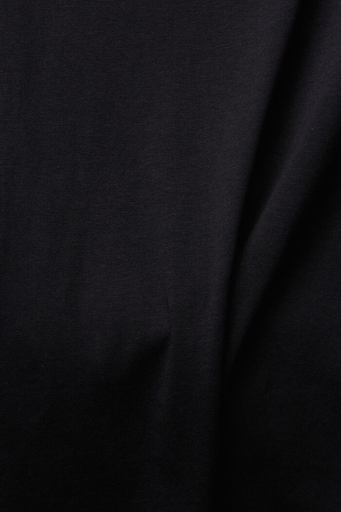 2er-Pack: Basic-T-Shirt, Bio-Baumwoll-Mix, BLACK, detail image number 5