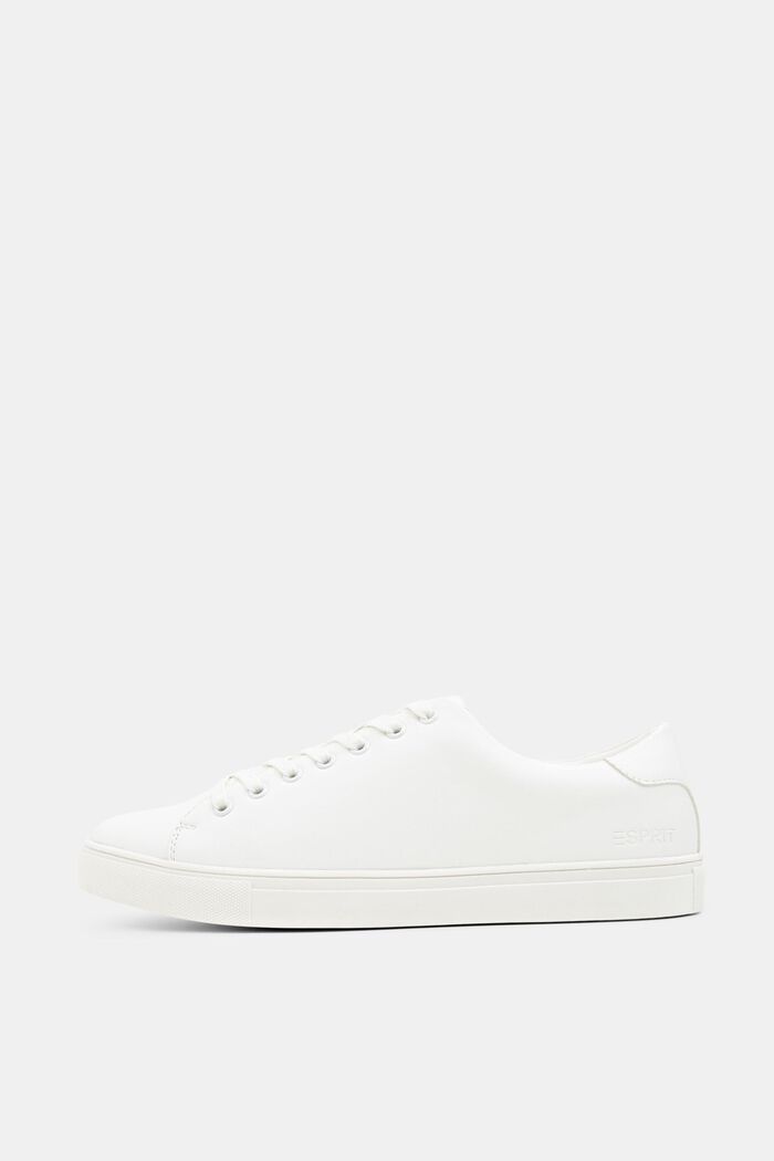 Sneaker in Lederoptik, WHITE, detail image number 0