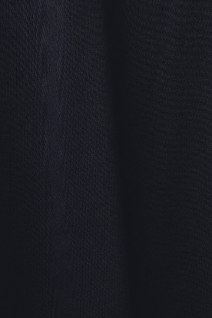 T-Shirt aus Pima-Baumwolle, BLACK, detail image number 6