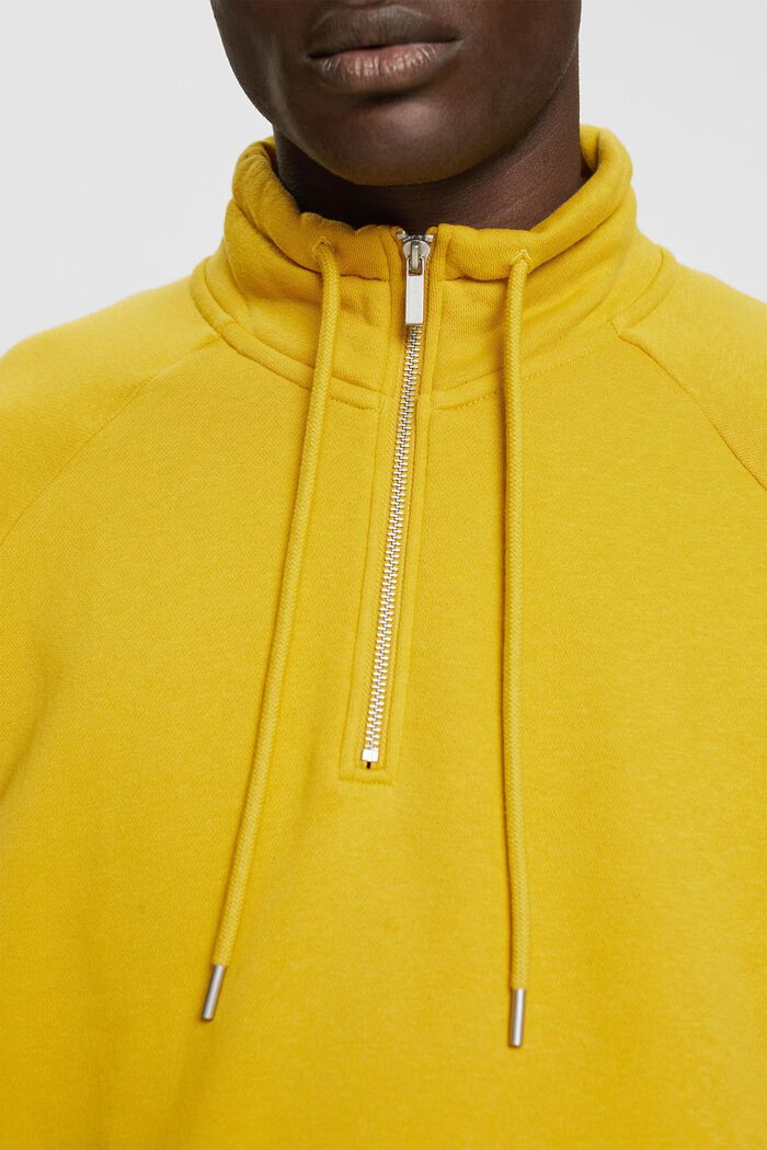 Troyer-Sweatshirt, DUSTY YELLOW, detail image number 2