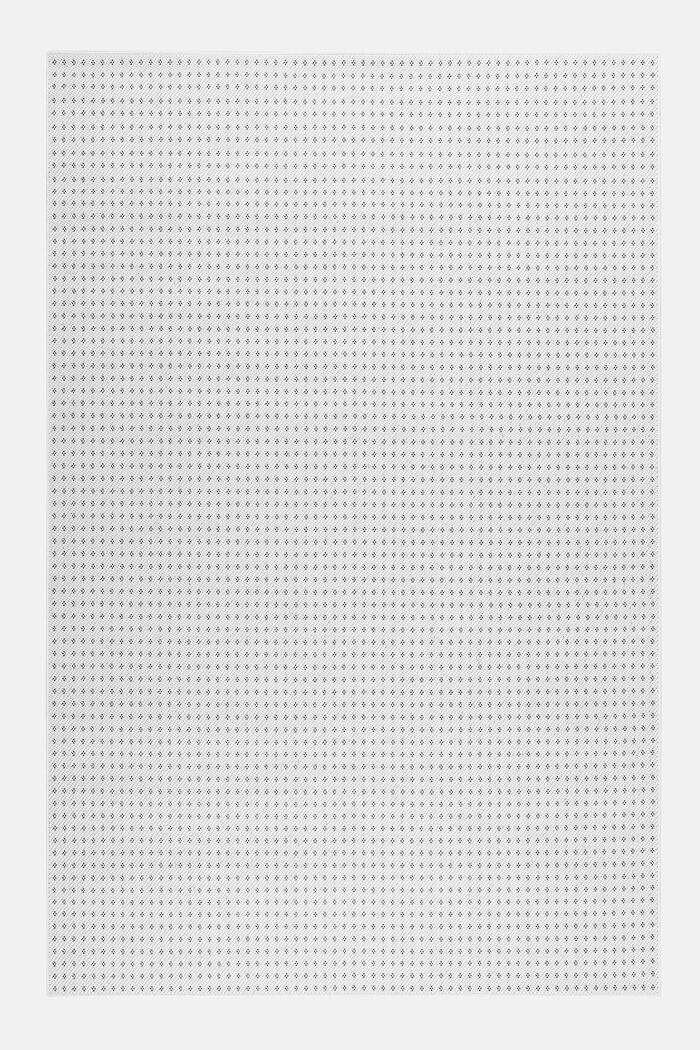 Kurzflor-Teppich für Indoor und Outdoor, WHITE, detail image number 0
