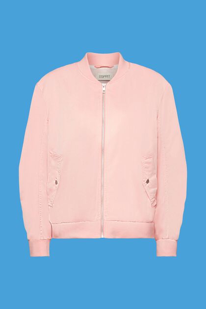 Leichte Jacke im Bomber-Style, PINK, overview